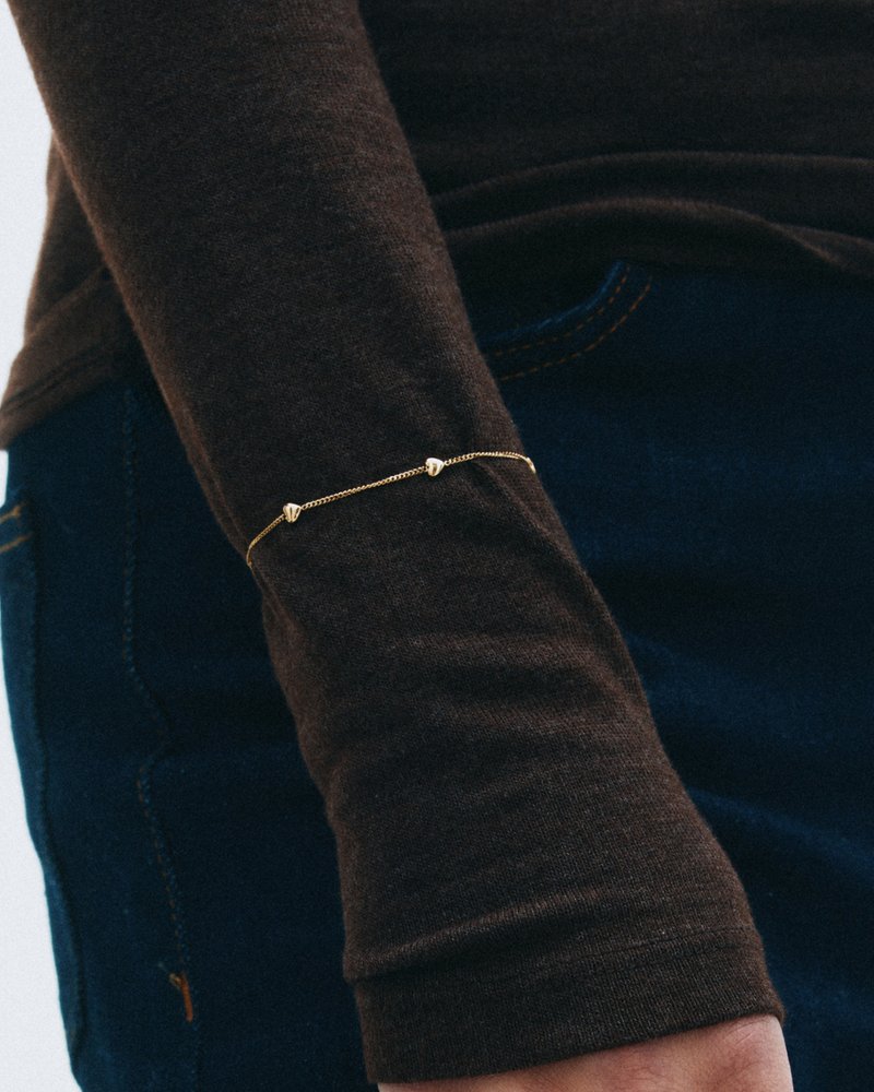 Barley Petite Bracelet Gold - Edblad