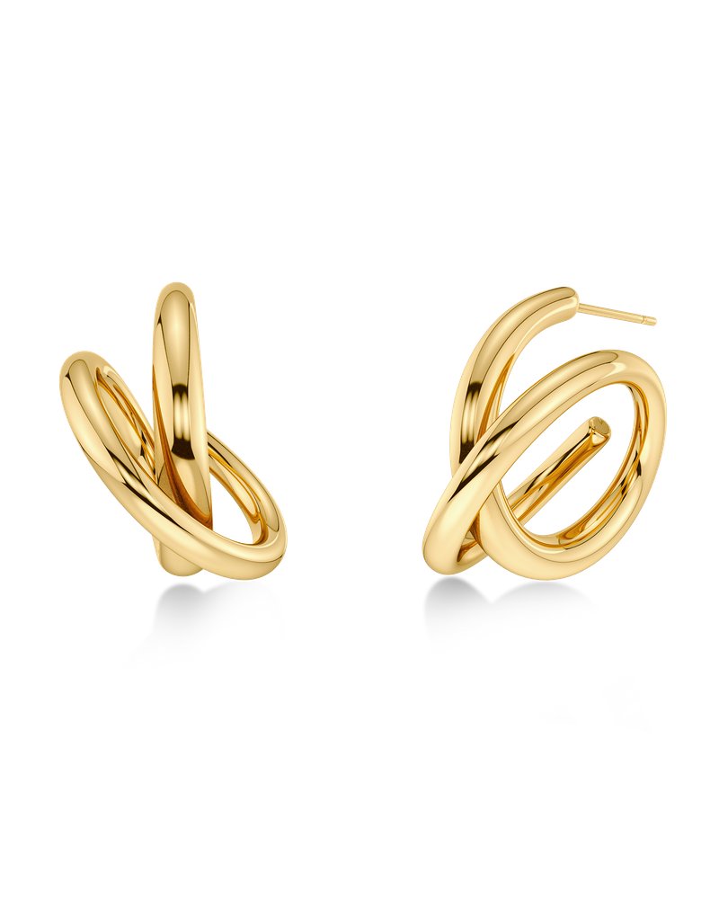 Noveau Hoops L Gold - Edblad