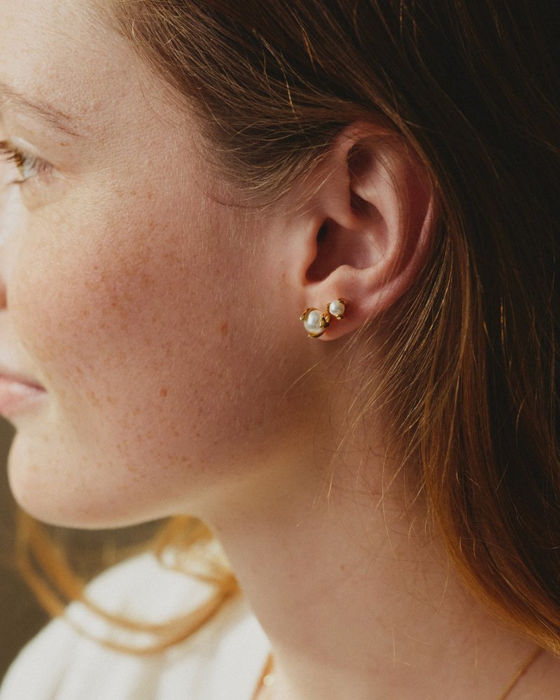 Moonrave Studs S Gold - Edblad 