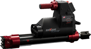 Sylinder NYHET! TNT Rescue Surge ER-45-18V med 16,5 tonn skyve kraft og 3,7 tonn dra kraft.