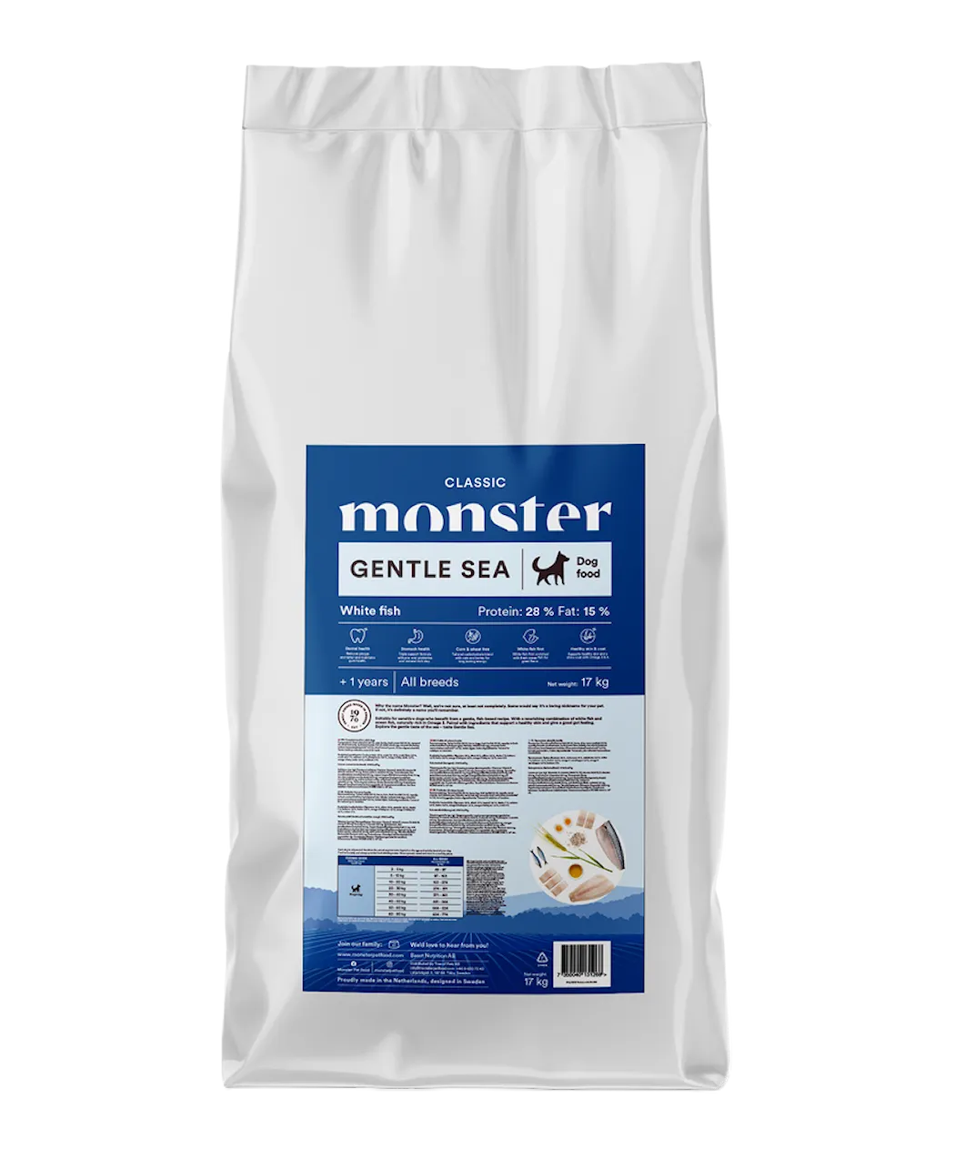 Monster Classic Gentle Sea 17kg