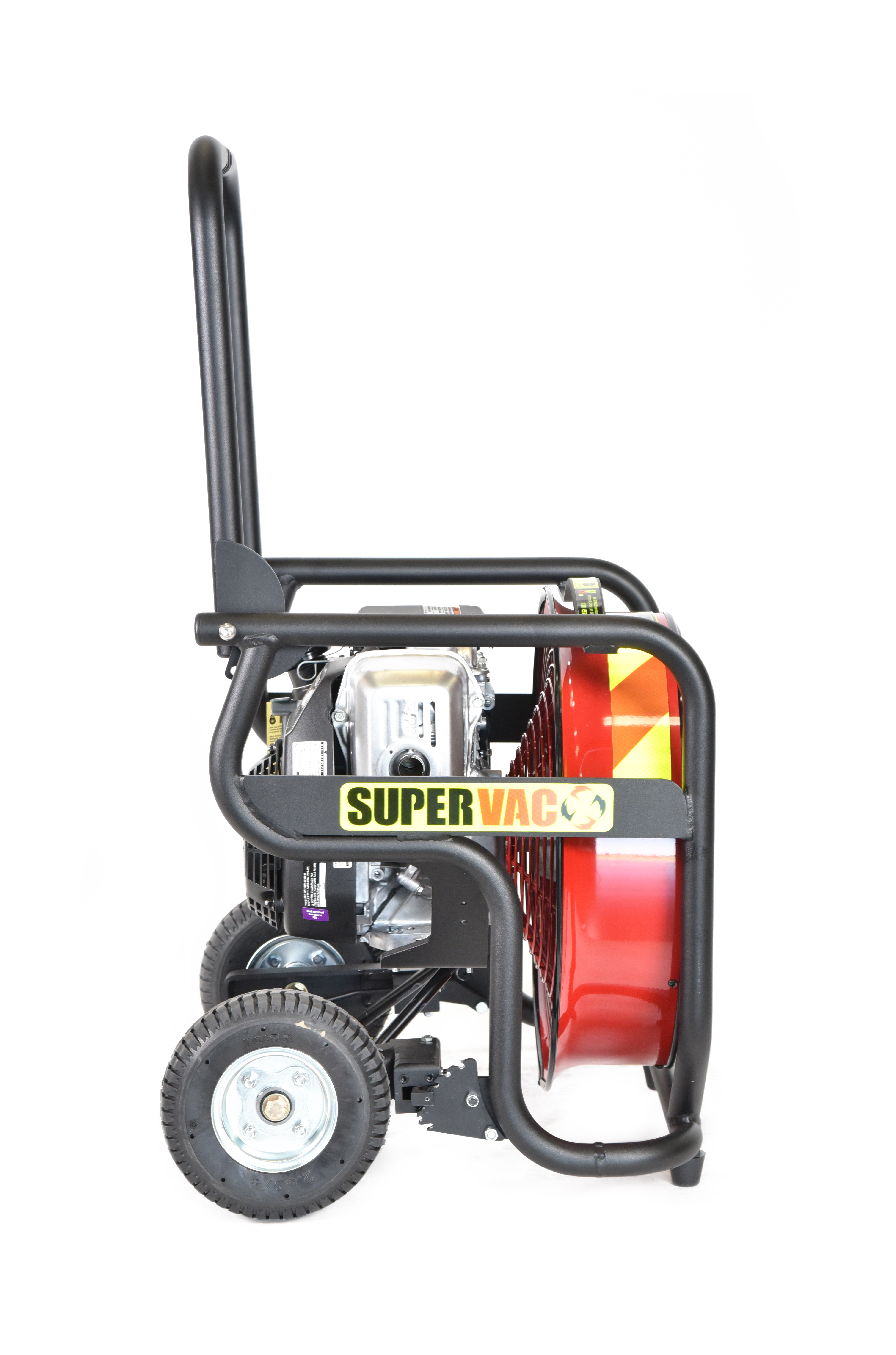 SuperVac Vifte V18-GX, Bensindrevet. Vår 18" vifte i Valor Serien. Driftet med GX200 Honda motor. Ytelse 25 770 cmh, AMCA sertifisert. 