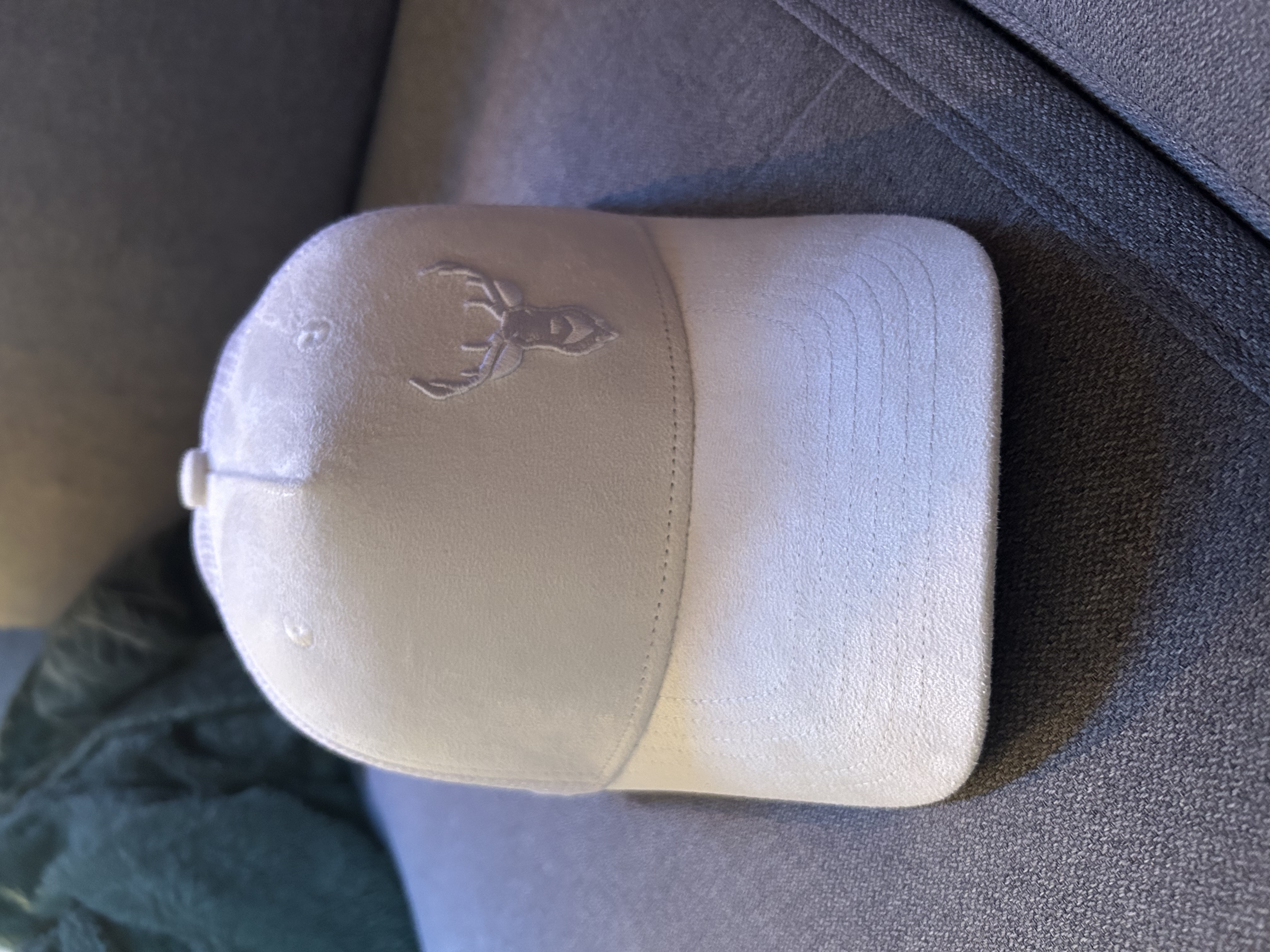 Fiftynine Truckerkeps vit mocka  - 2