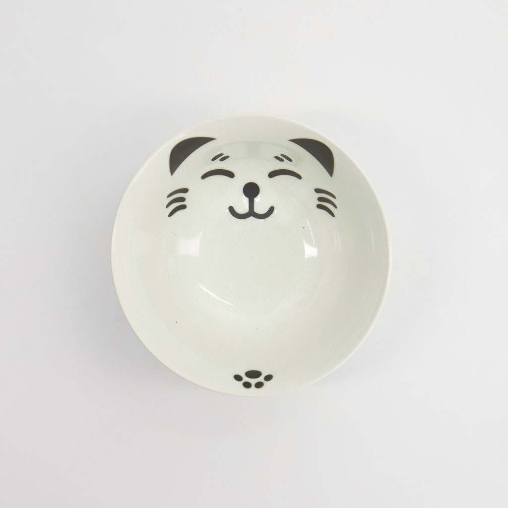 Tokyo Kawaii Cat Neko Tayo Skål Vit 15 cm - 2