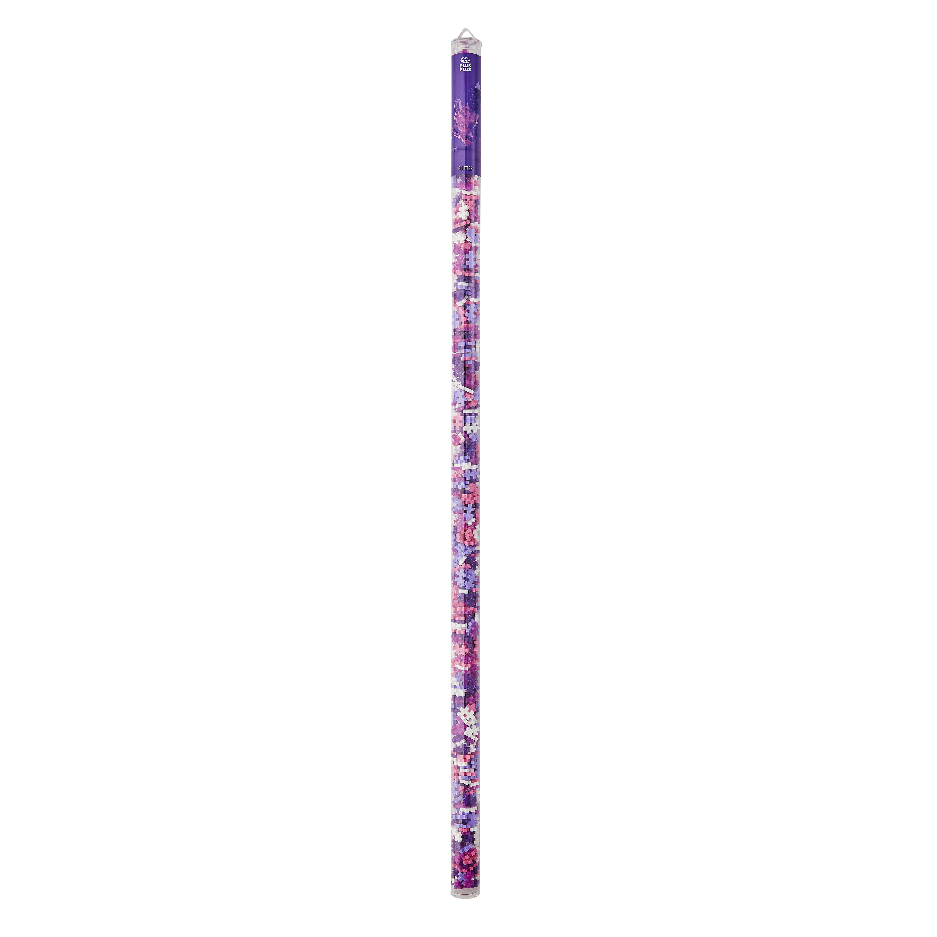 Plus-Plus 1 m Glitter / 520 bitar rör