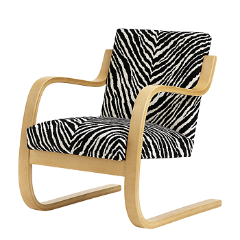 Armchair 402 Fåtölj (Zebra välj färg) - Aalto