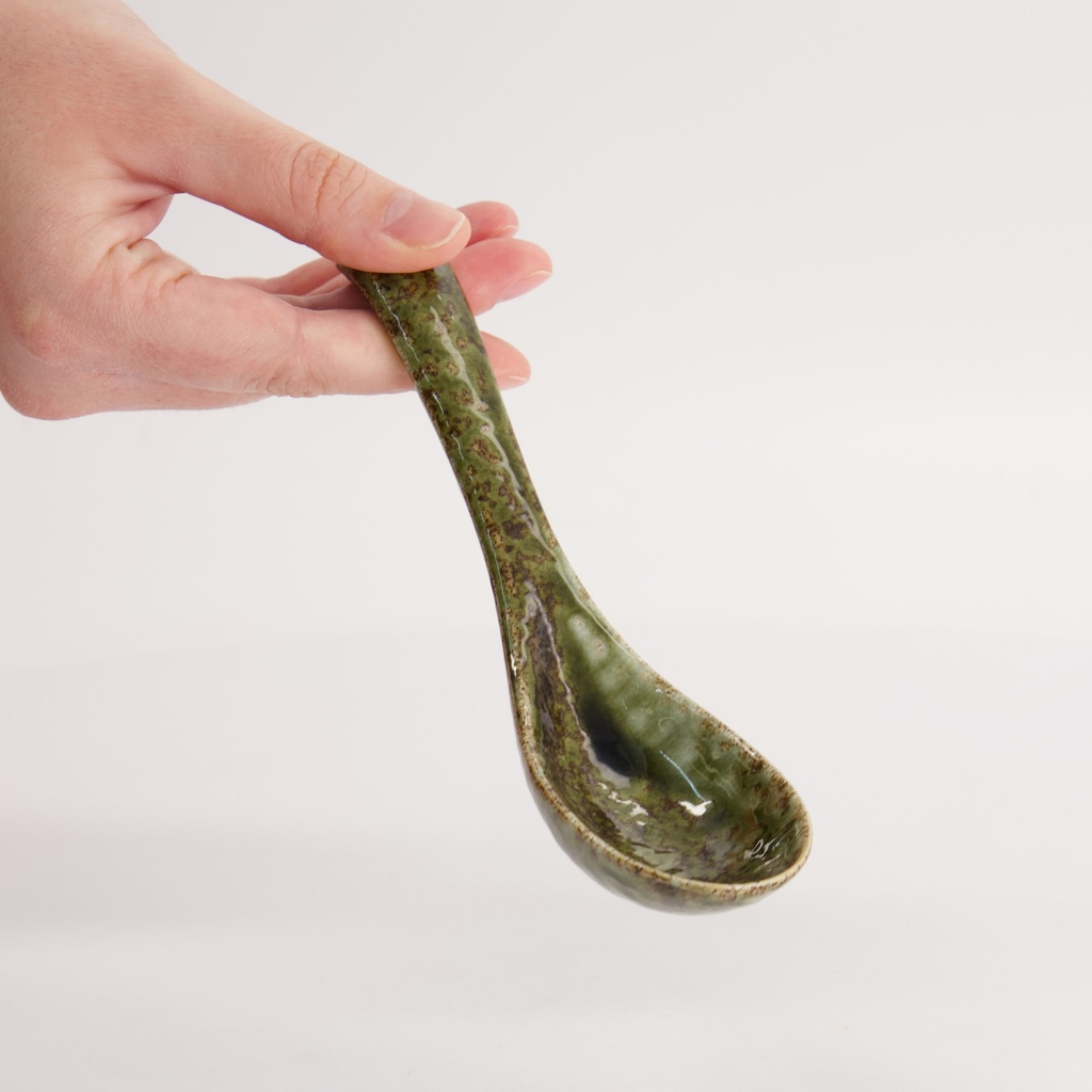 Tokyo Design Renge Spoon/Sked Ameyu Green/Grön17 cm - 4