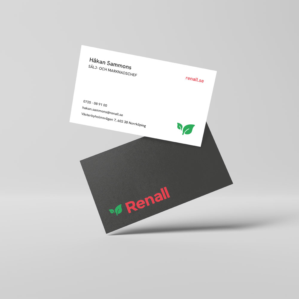 Renall Visitkort 250-pack