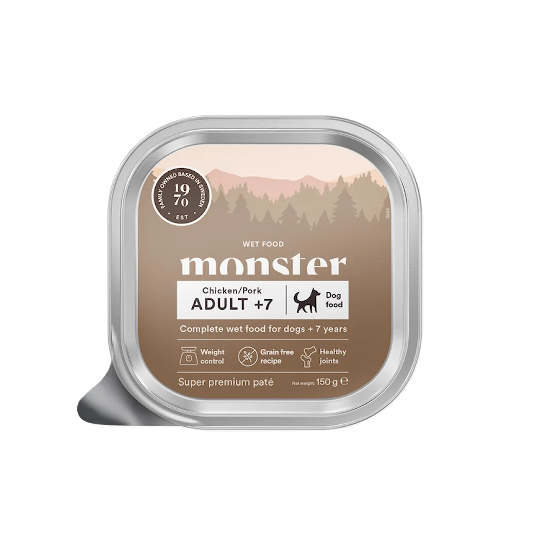 Monster Dog Adult +7 Paté 150g