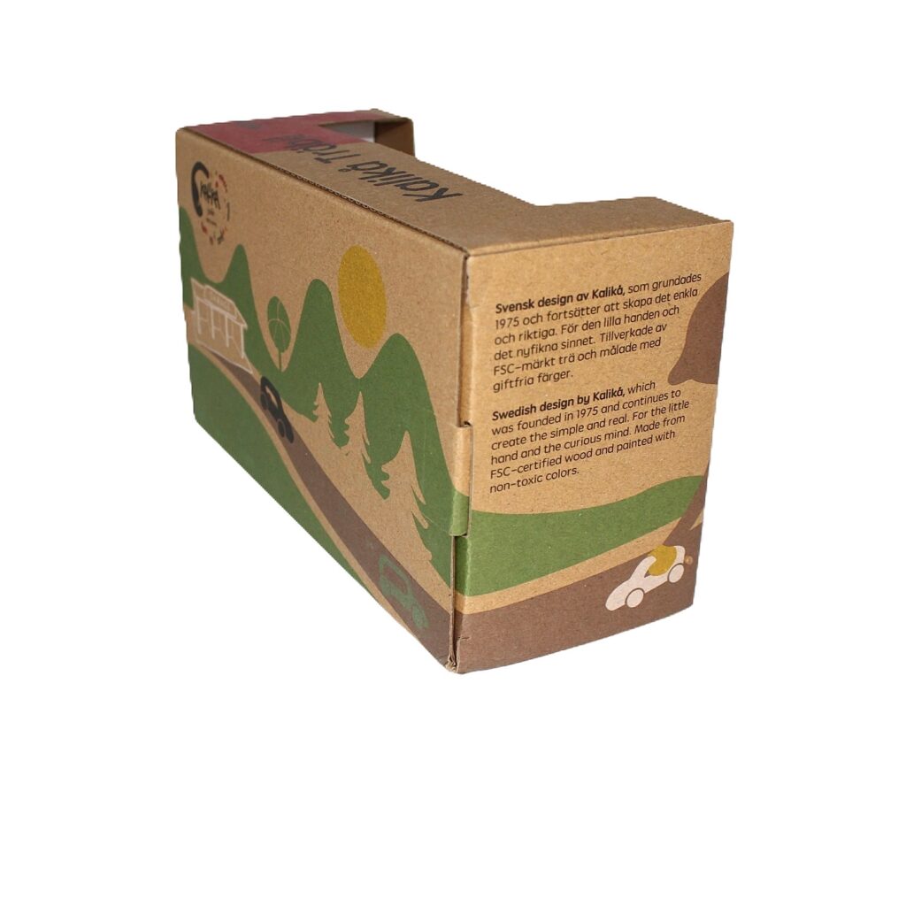 Träbil Grön - Kalikå - 3