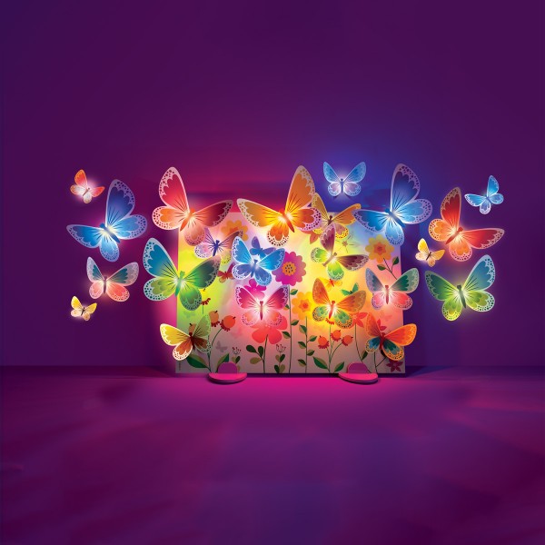 3D Glow Butterfly Canvas - Kalikå - 3