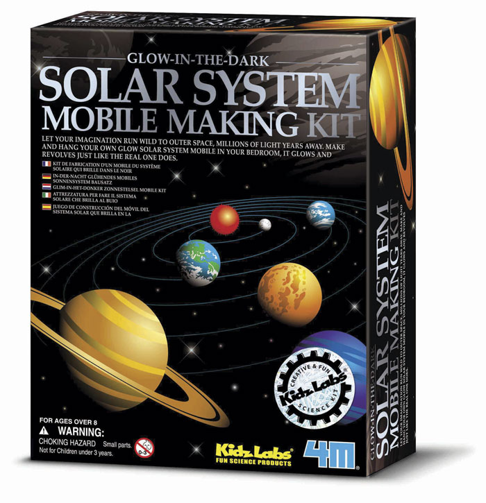 KidzLabs / Glow Solar System Mobile Making Kit