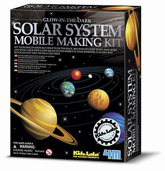 KidzLabs / Glow Solar System Mobile Making Kit