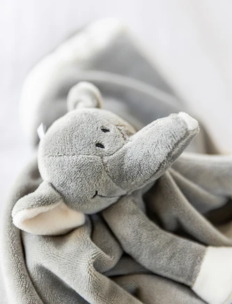 Diinglisar Snuttefilt Elefant -Teddykompaniet - 4