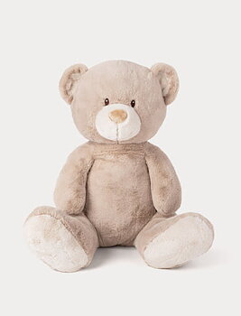 Teddy Mocca, Nalle, XL, Beige - Teddykompaniet