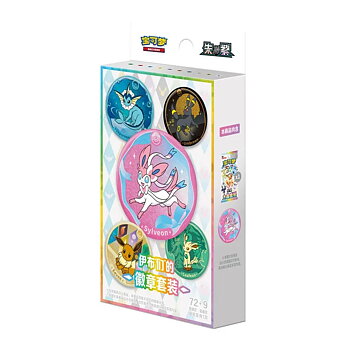 Kinesiska Pokémon Terastal Gathering Badge Box