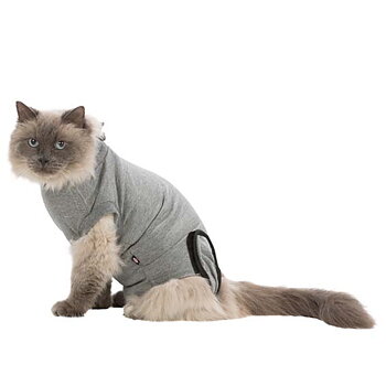 Trixie Skyddande OP - Body För Katt Small - Medium Grå