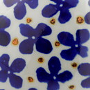カールハリー・スタルハーネ  一点もの  青い花の彫刻  キノコ型  9cm  1970年代