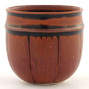 Stig Lindberg (1973) Unique Miniature Vase with Tenmoku Glaze 3,5 cm