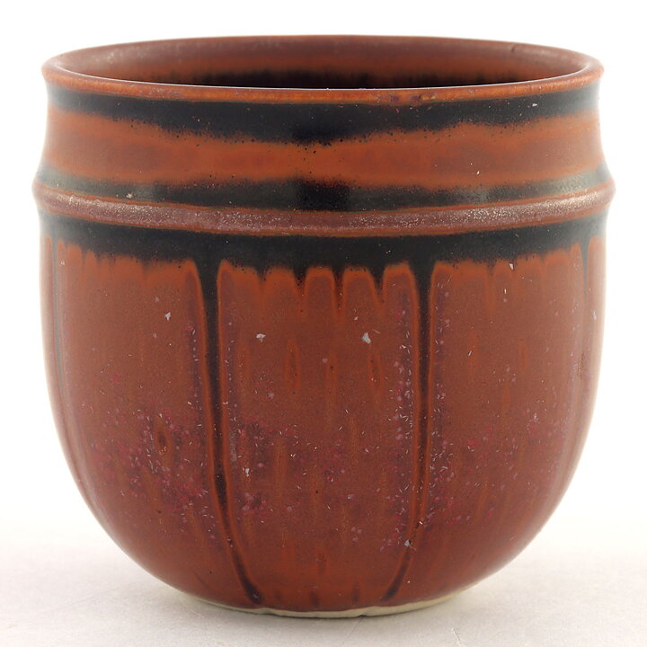 Stig Lindberg (1973) Unique Miniature Vase with Tenmoku Glaze 3,5 cm