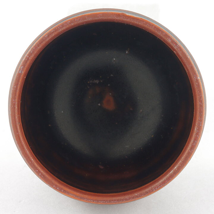 Stig Lindberg (1973) Unique Miniature Vase with Tenmoku Glaze 3,5 cm