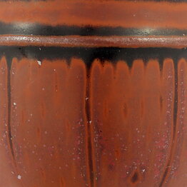 Stig Lindberg (1973) Unique Miniature Vase with Tenmoku Glaze 3,5 cm