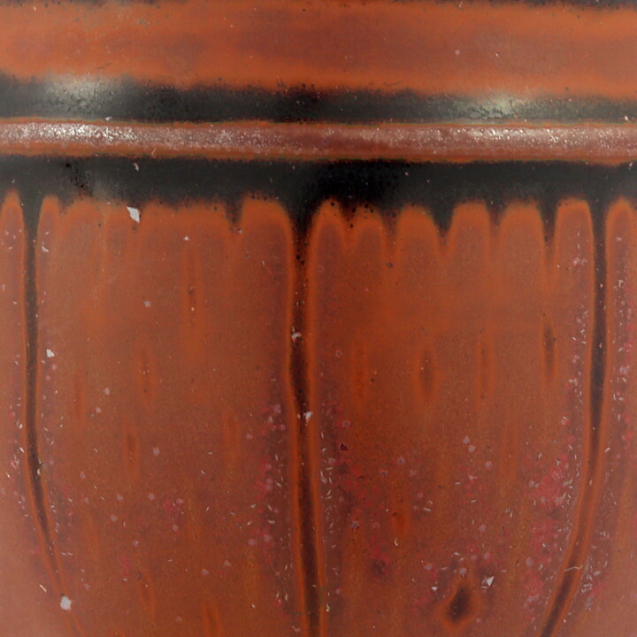Stig Lindberg (1973) Unique Miniature Vase with Tenmoku Glaze 3,5 cm