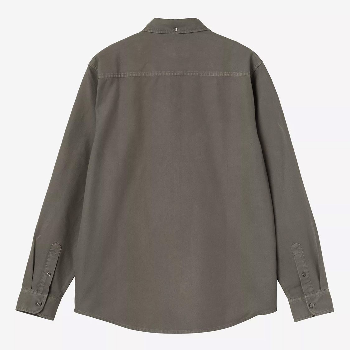 Carhartt WIP - Bolton L/S Shirt Shungite Garment Dyed - 5