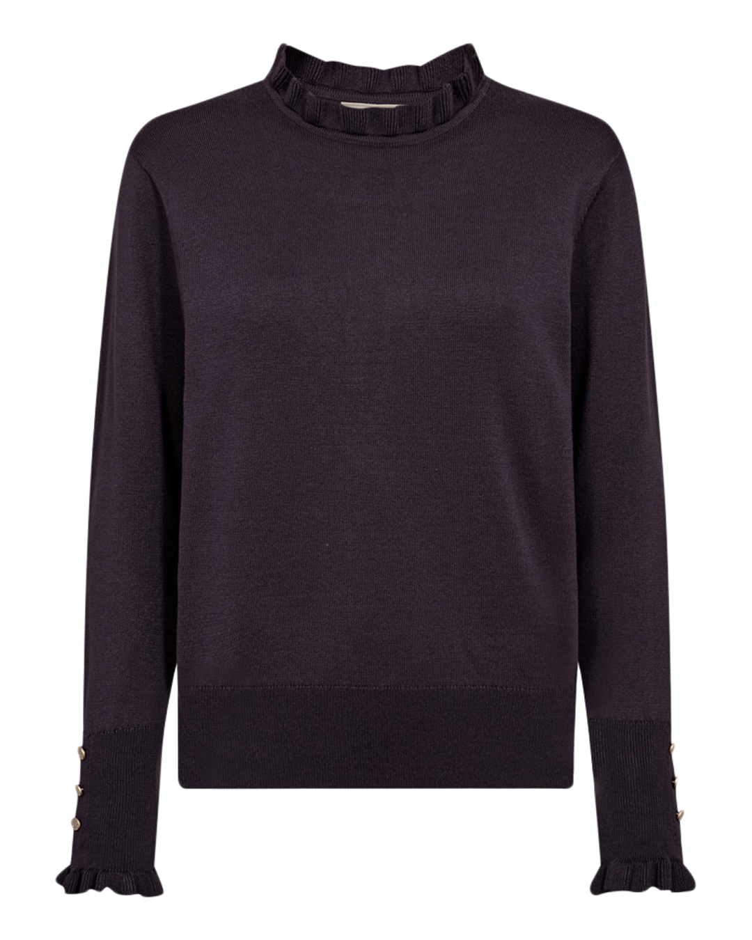 Jumper Katie volangkrage nightshade lila - 2