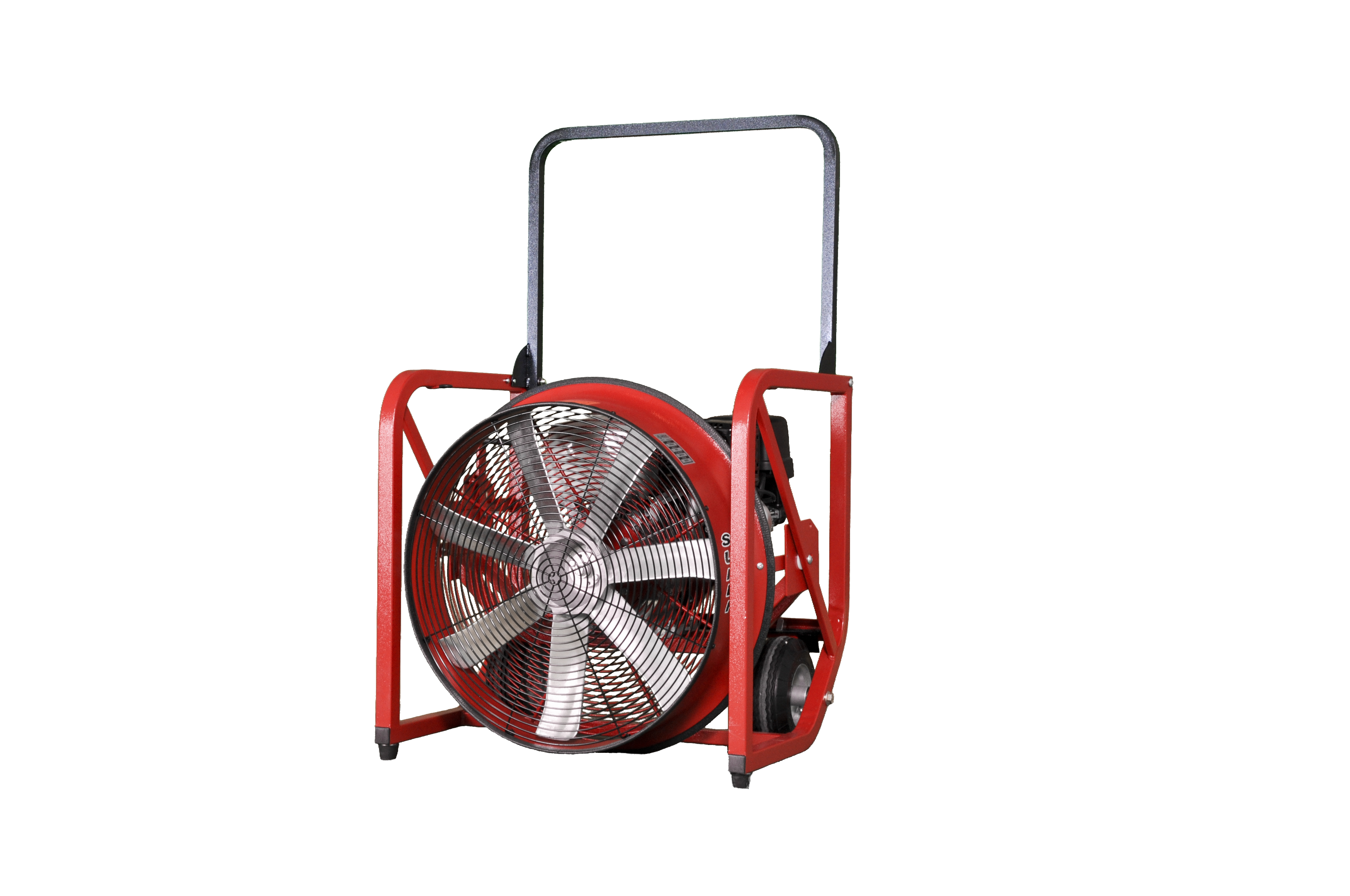 SuperVac Vifte 724G4-H, Bensindrevet. Vår 24" vifte i 7-Serien. Driftet med GX270 Honda motor. Ytelse 35 545 cmh, AMCA sertifisert. 
