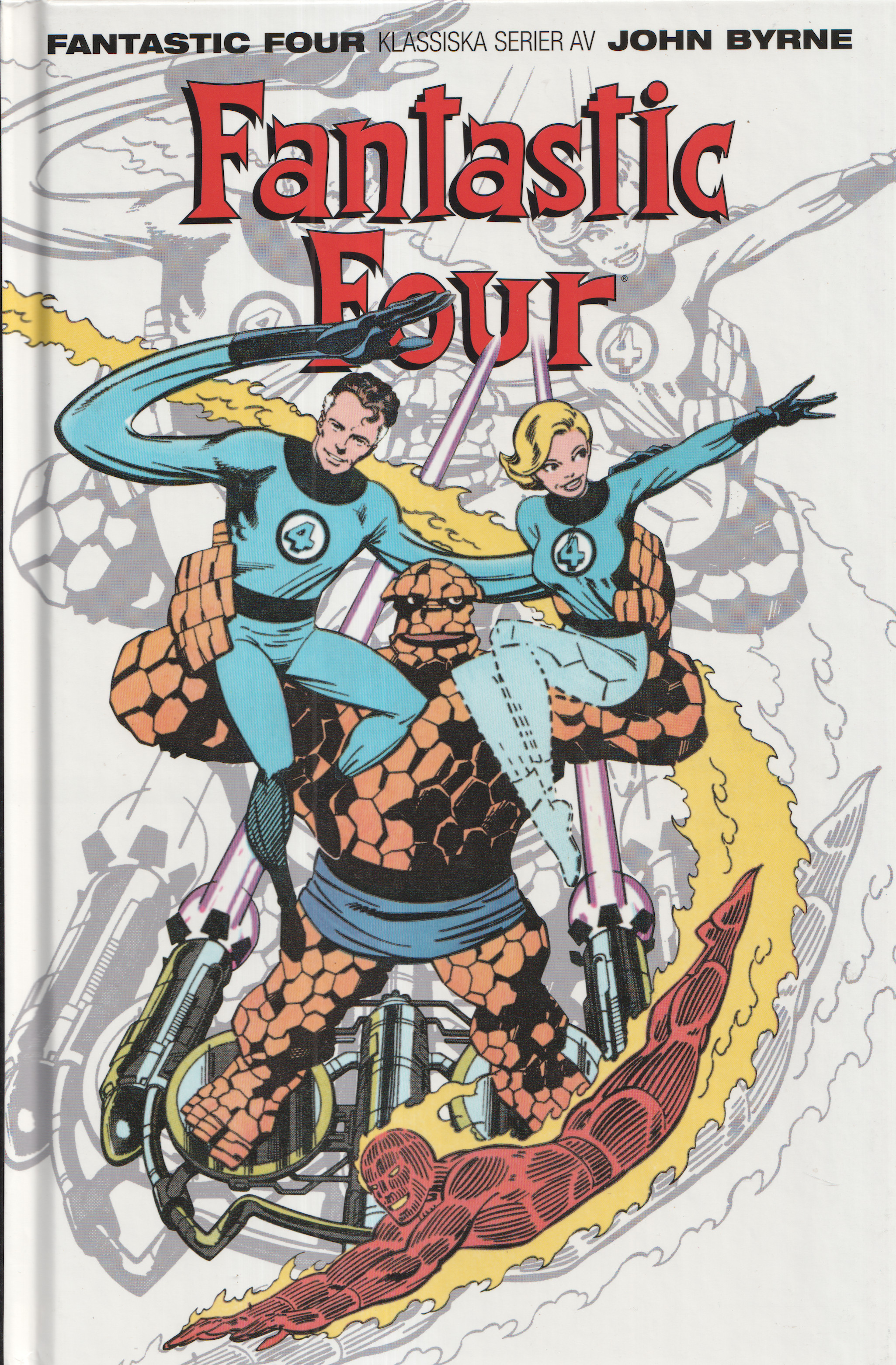 Fantastic Four klassiska serier av John Byrne