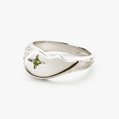 Glänsande BFF Glittrig Ring Silver