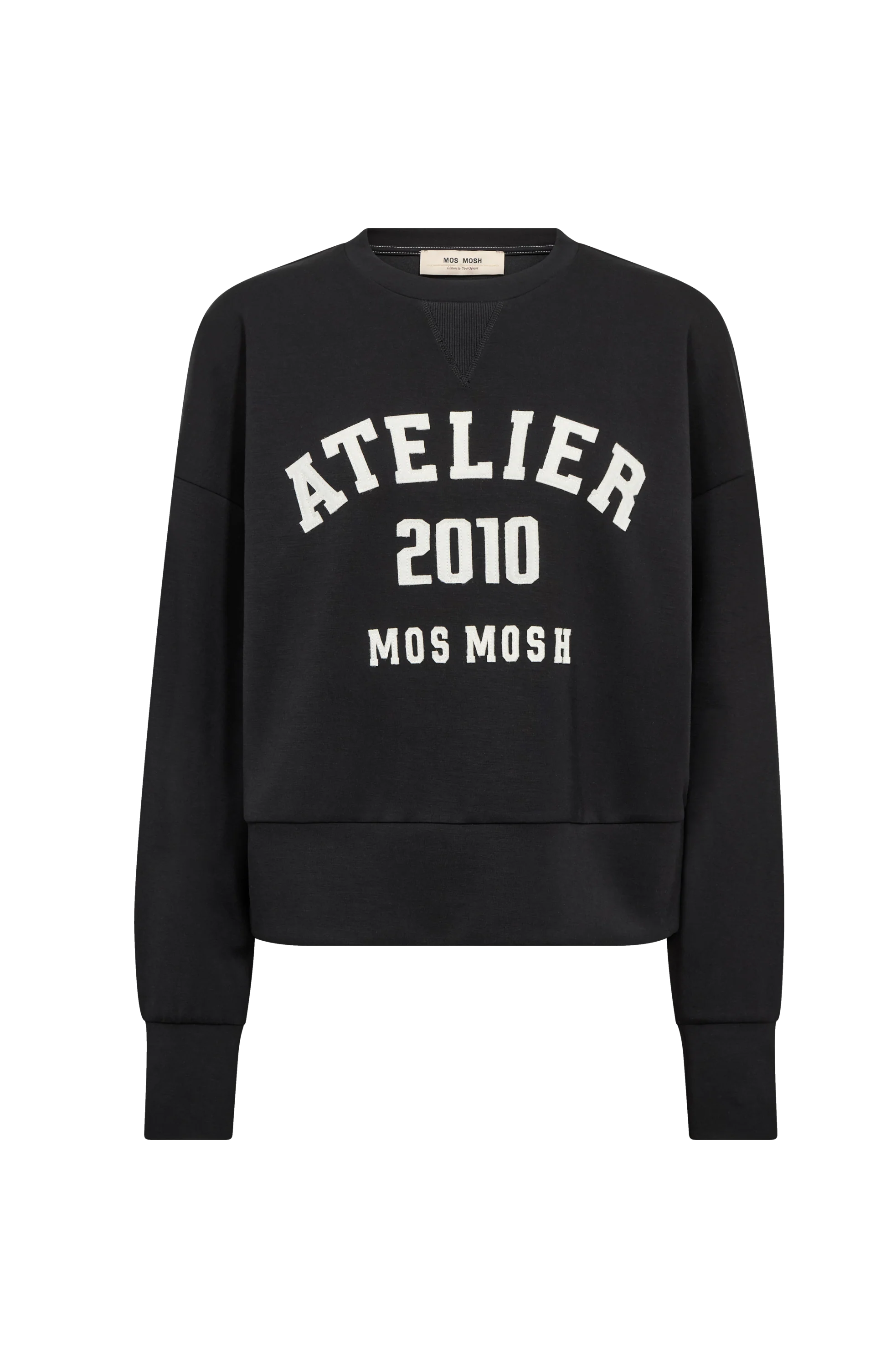 MMNima O-LS Sweatshirt - Black - Mos Mosh - 3