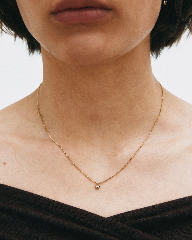 Barley Petite Necklace Gold - Edblad