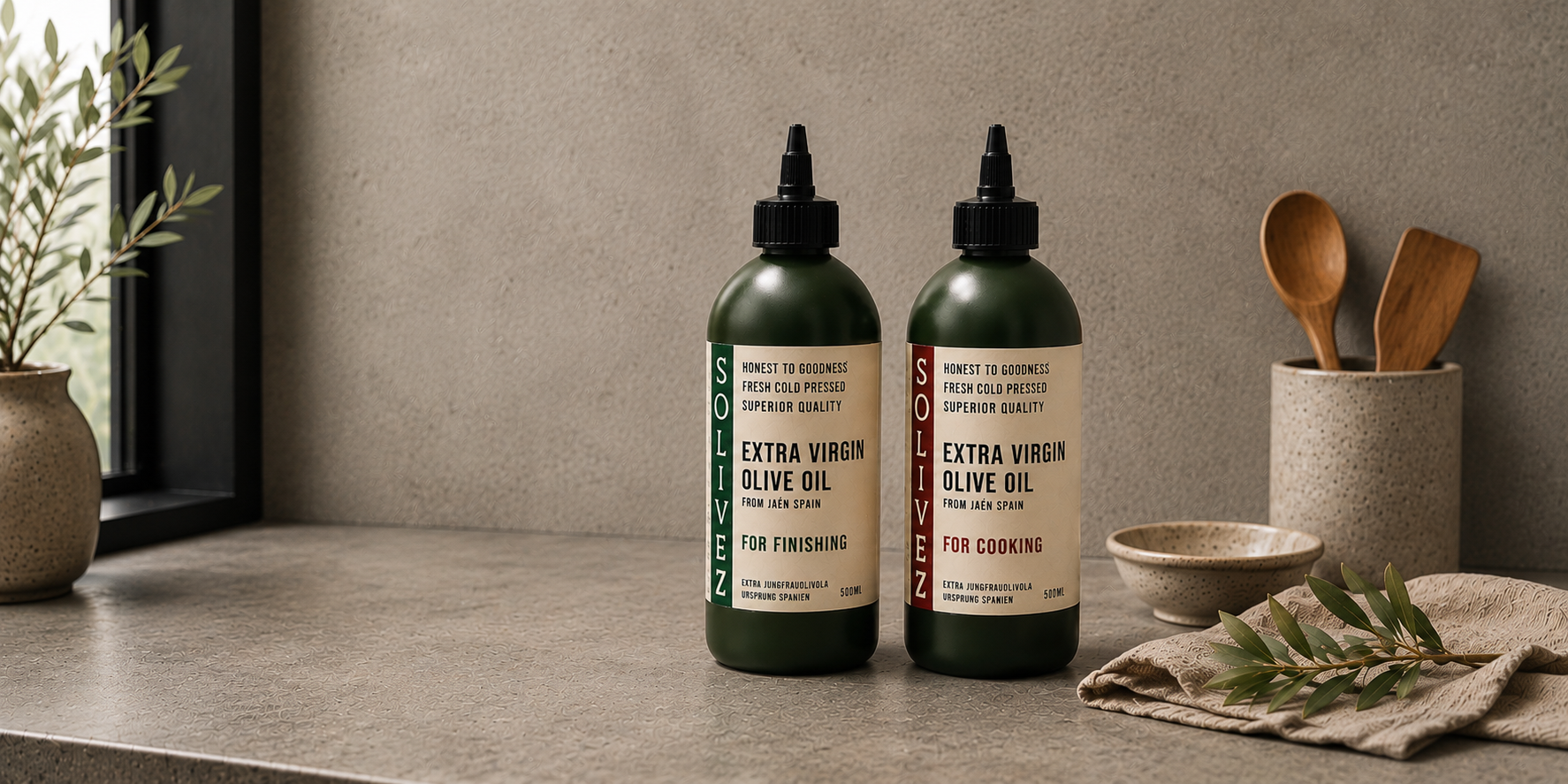 Solivez Olivolja The duo pack Finishing & Cooking - 8