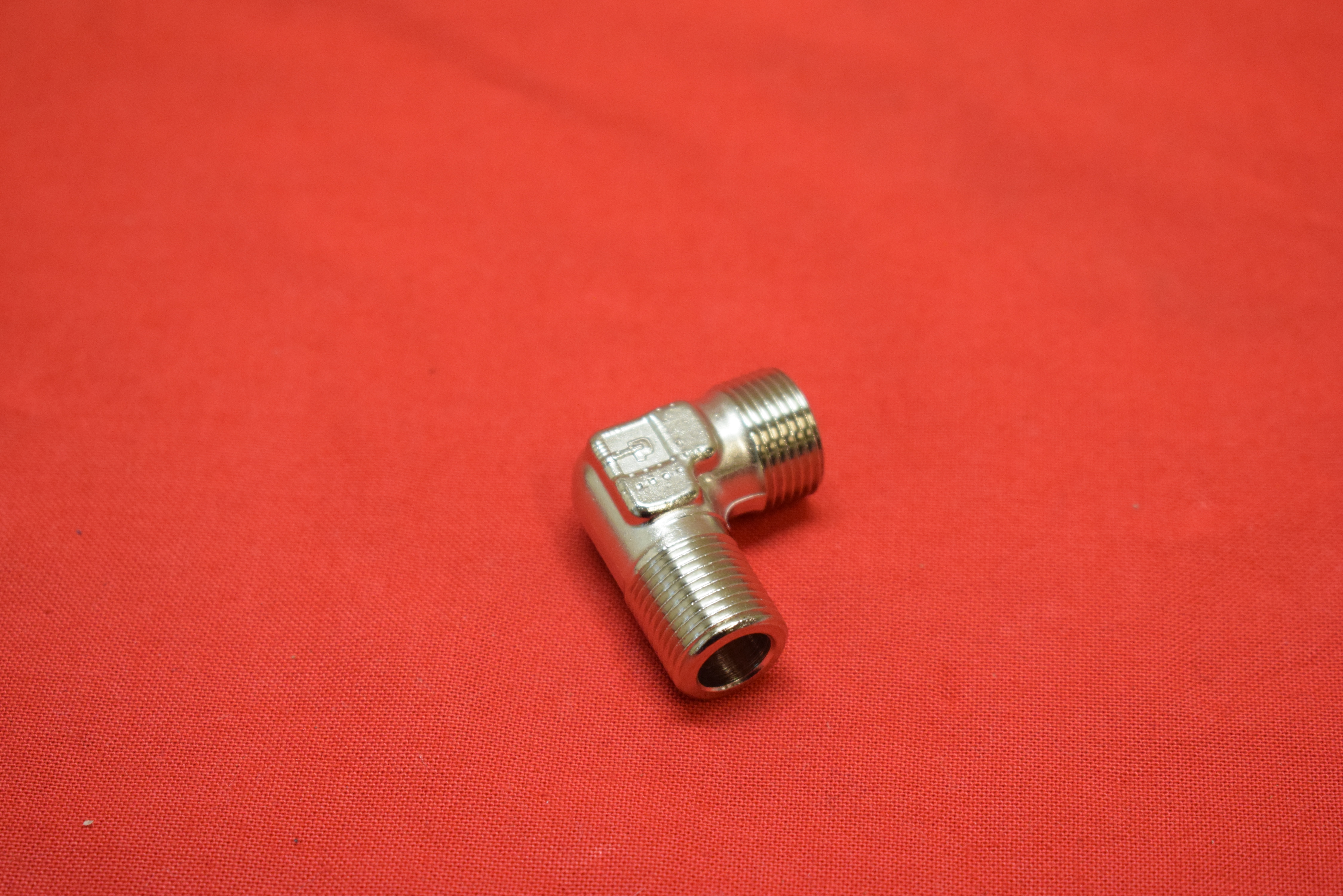 Elbow Feed Tube 1/2''-24 X 9/16''-24 Nickel 90gr - 2