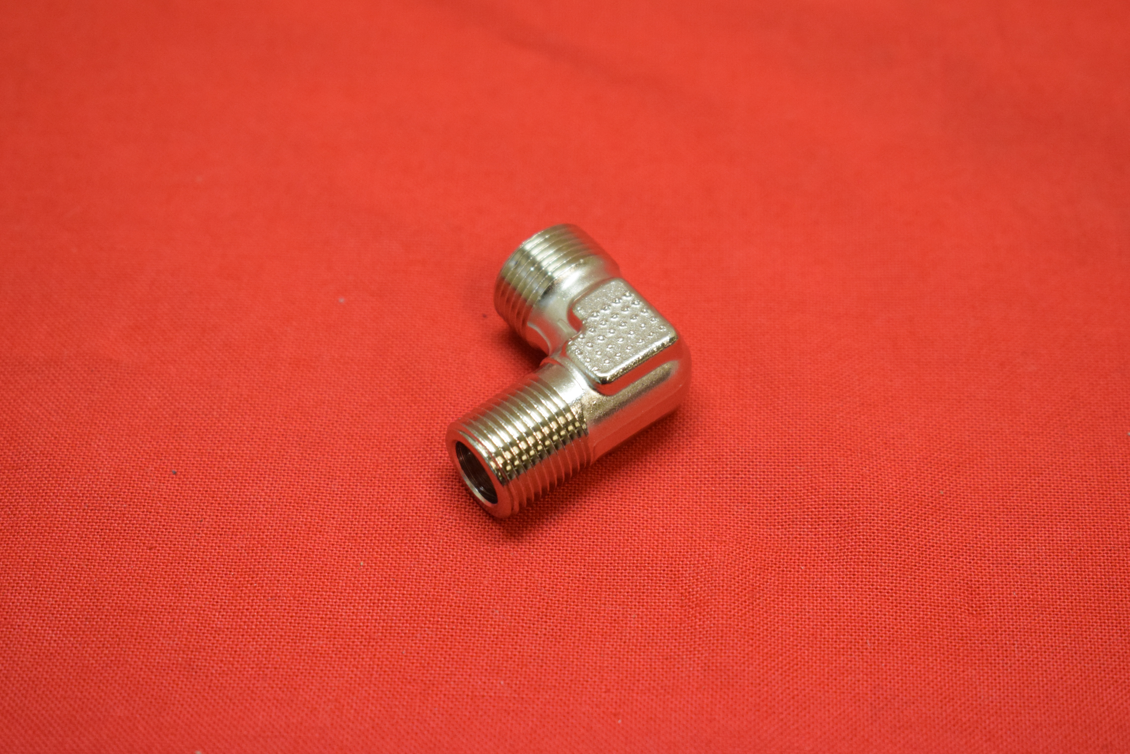 Elbow Feed Tube 1/2''-24 X 9/16''-24 Nickel 90gr