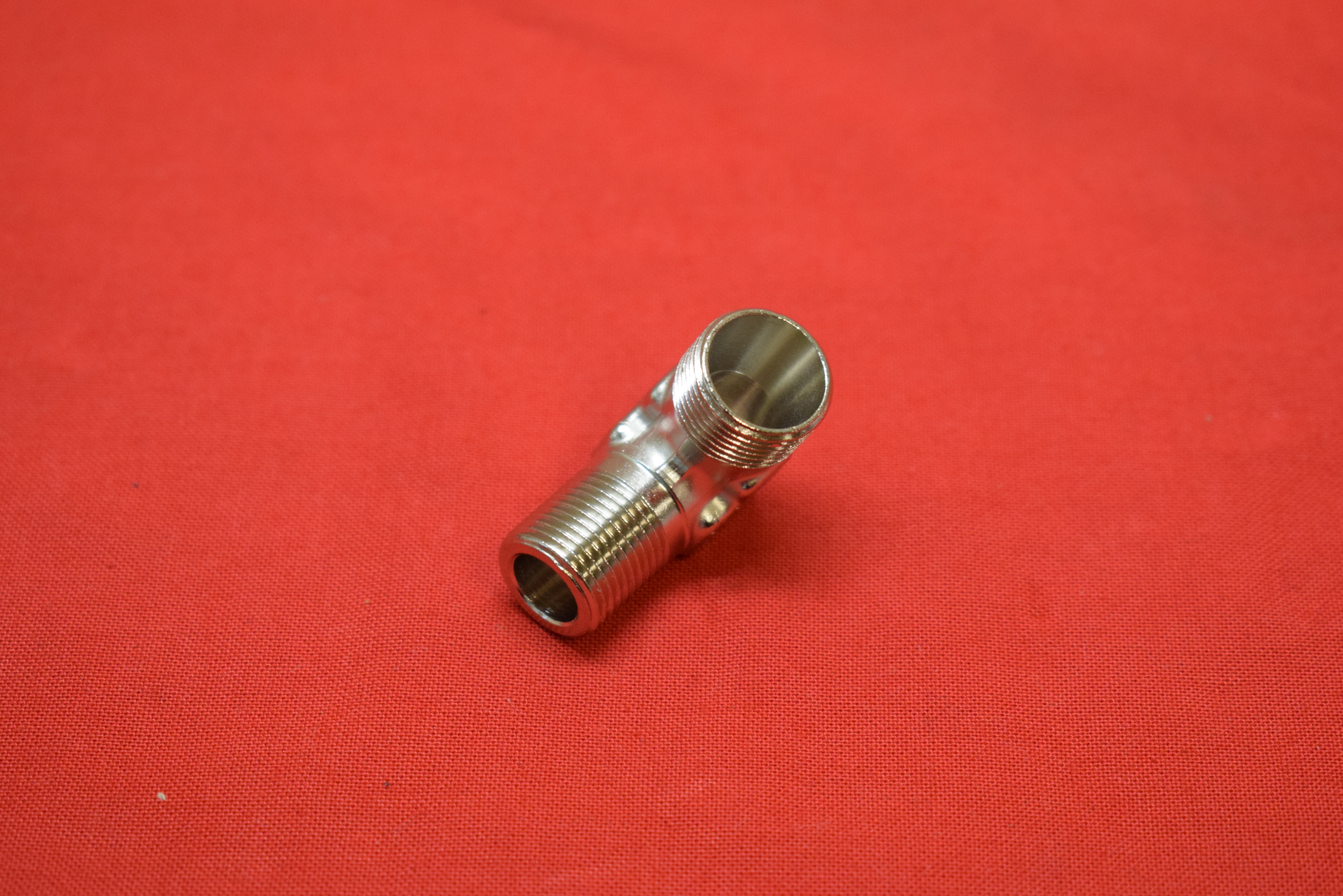 Elbow Feed Tube 1/2''-24 X 9/16''-24 Nickel 90gr - 3