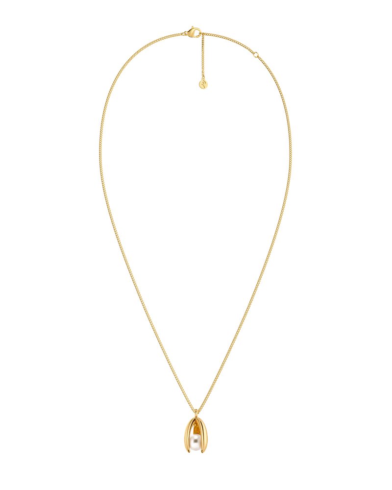 Moonrave Necklace L Gold - Edblad