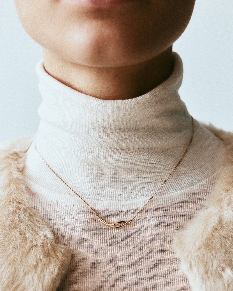 Nouveau Necklace S Gold - Edblad