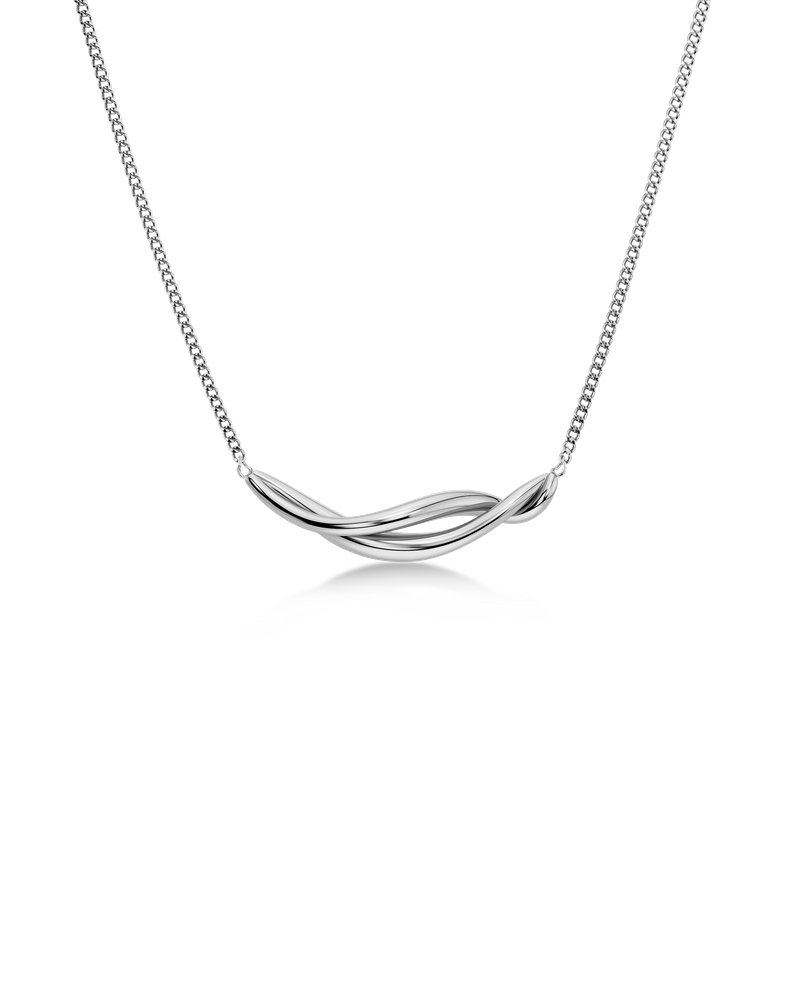 Nouveau Necklace S Silver - Edblad