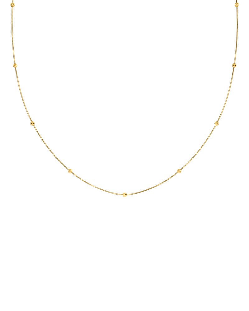 Stud Necklace Gold - Edblad - 3