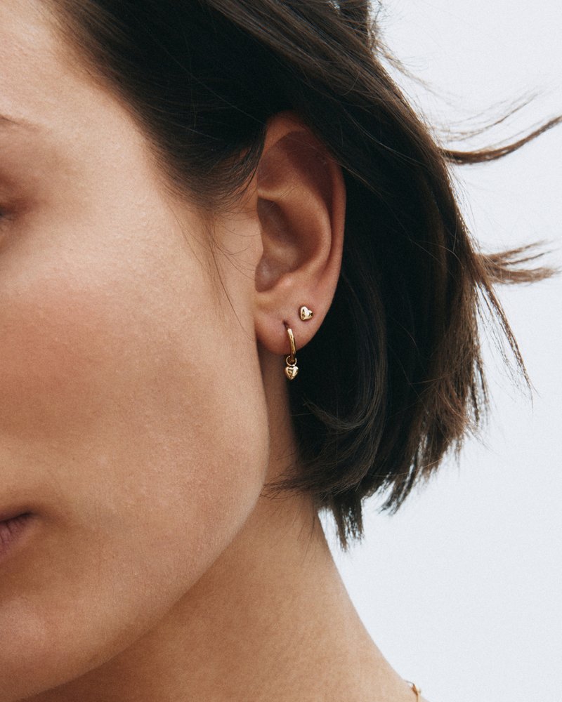 Barley Petite Studs Gold - Edblad