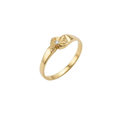 Guldring 18 k