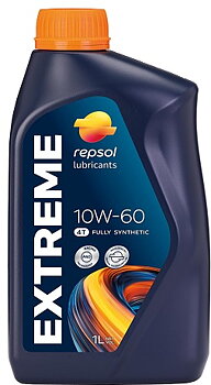 10W-60  Repsol Extreme Motorcycle Oil  4T Syntet 1 Liter 