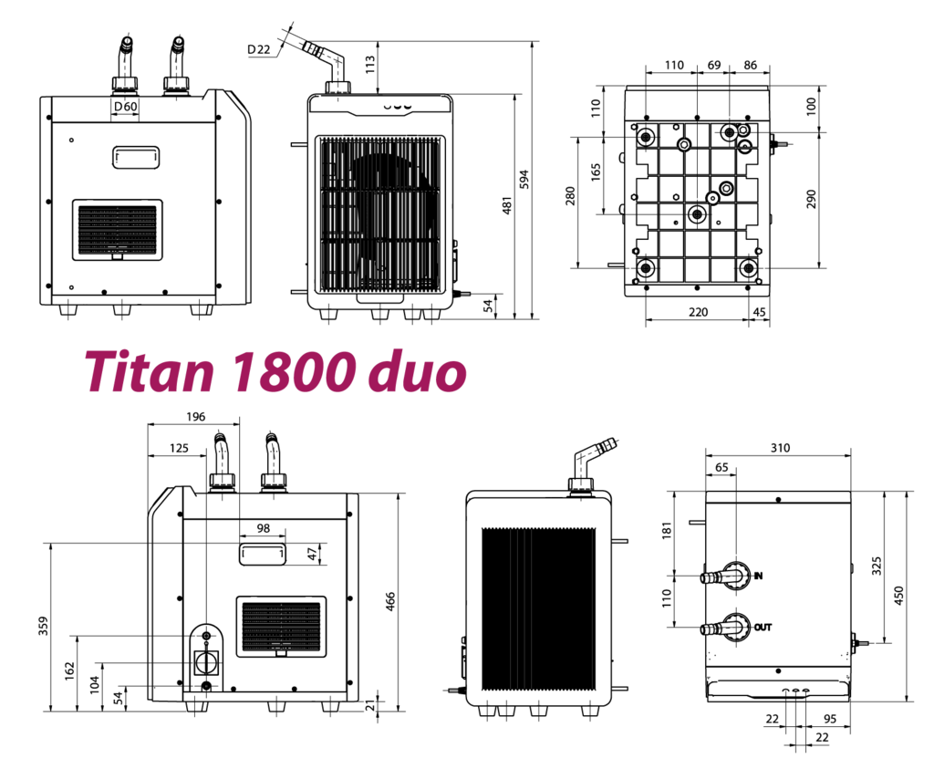 Aqua Medic Titan Duo kylare - 11