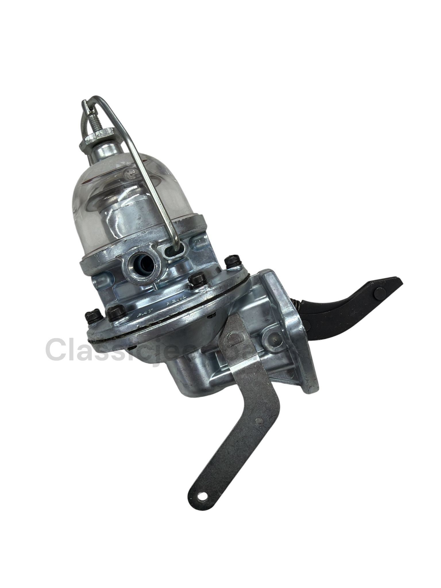 Fuel pump with “PRIMER” arm , Glass bowl
