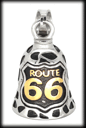 Route 66 - Angel bell / Guardian bell smycke i guldpläterat rostfritt stål.