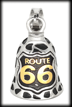 Route 66 - Angel bell / Guardian bell smycke i guldpläterat rostfritt stål.
