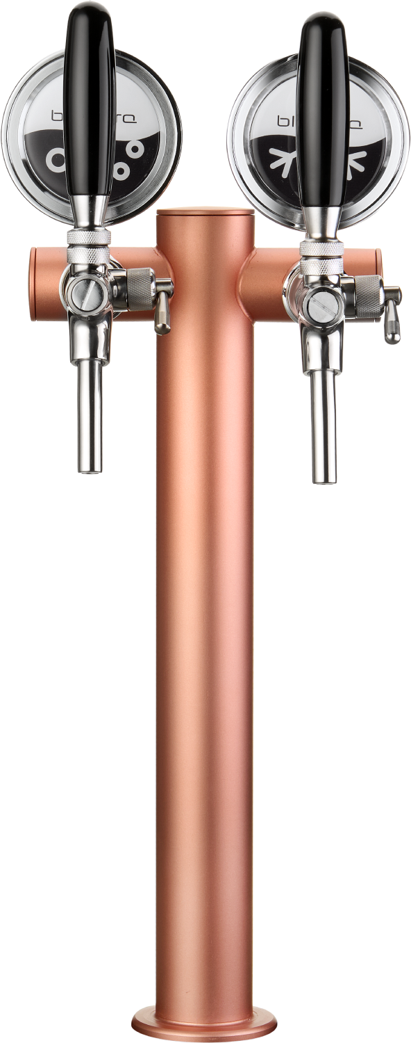 Escowa - Tapptorn dubbel - T-Flow koppar